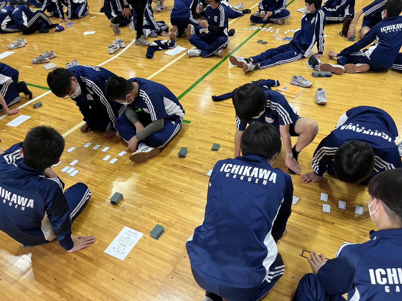 かるた大会(23.02.13) - 学校法人 市川学園 市川中学校・高等学校
